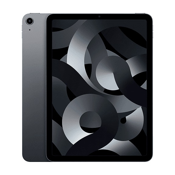 iPad Air 5 (2022) - 64GB, Kohtalainen, Tähtiharmaa, WiFi