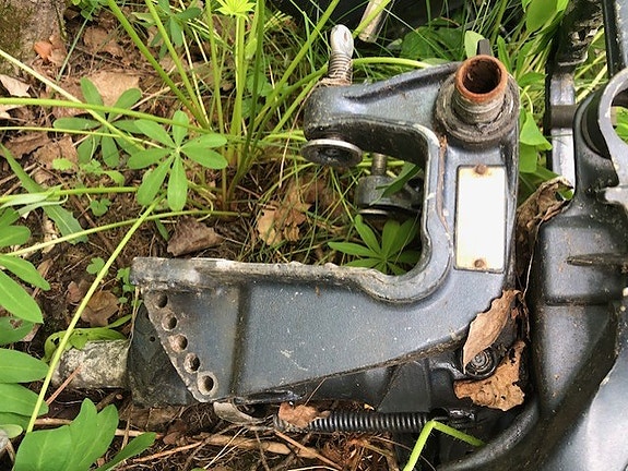 Yamaha 20 C rikipukki ja rikiputki
