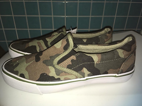 Camo slip-on tennarit 38