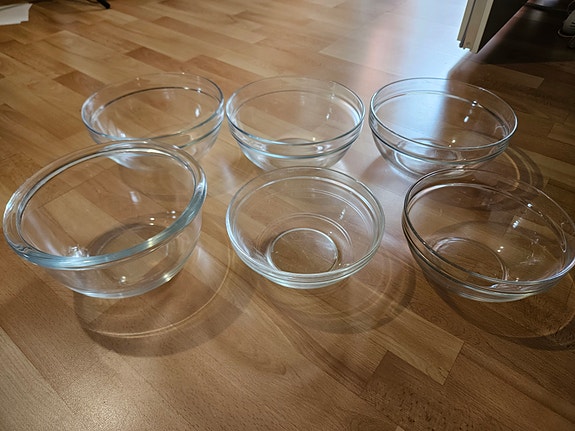 Tarjoilu kulhot Nuutajärvi astia lasi juhla kulhot