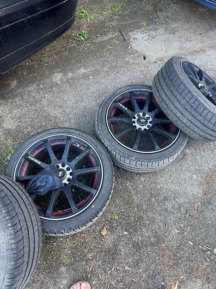 Siistikuntoiset barzetta gtr vanteet
