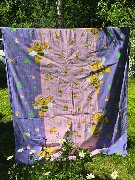 Maija Mehiläinen retro pussilakana