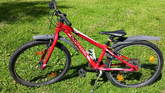 Orbea MX 24 lastenpyörä 24" punainen