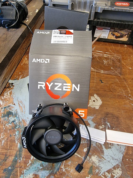 AMD Ryzen 5 prosessori jäähdytin ei prosessoria
