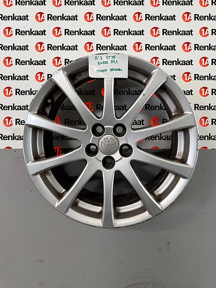 KÄYTETYT ALUVANTEET TOYOTA ORIGINAL 17X7 5X100 ET45 54.1