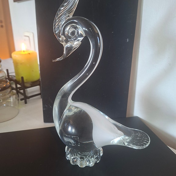 Vetri di Murano class art/Swan Myydään arvostettua italialaista   Desing lasi