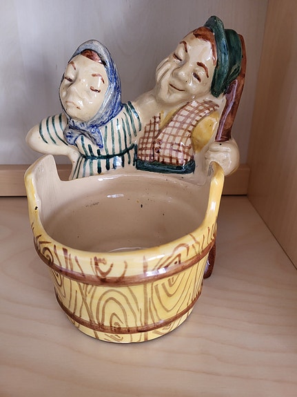 Matti ja Maija figuuri - Kupittaan Savi