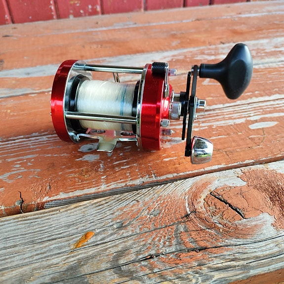5kpl Abu Garcia Ambassadeur 7000 hyrräkelat+vavat