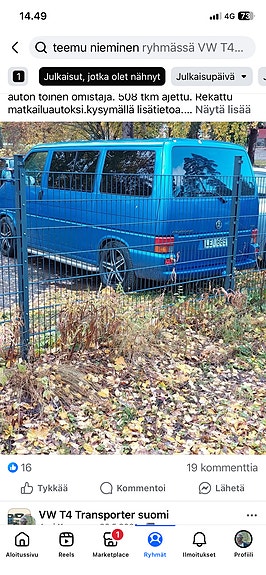 Peltivanne renkaalla 15”