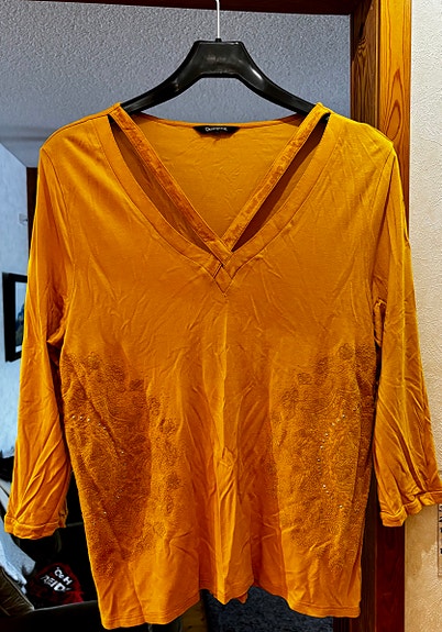 Desigual keltainen viskoosipusero XL