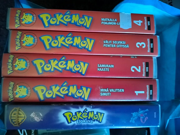 Pokemon elokuva ja 1-4