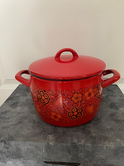 Arabian punainen Primavera-kattila, 3 l