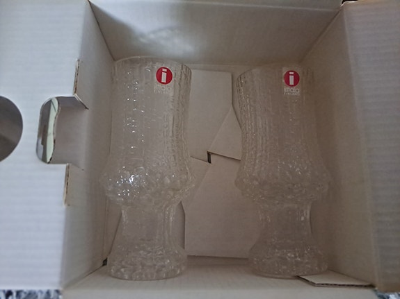 Iittala Ultima Thule ryyppy snapsilasit 2 kpl