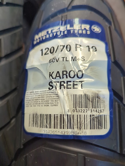Metzeler Karoo Street 120/70r19