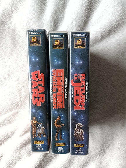 Star Wars VHS -trilogia (THX Mastered, 1995)