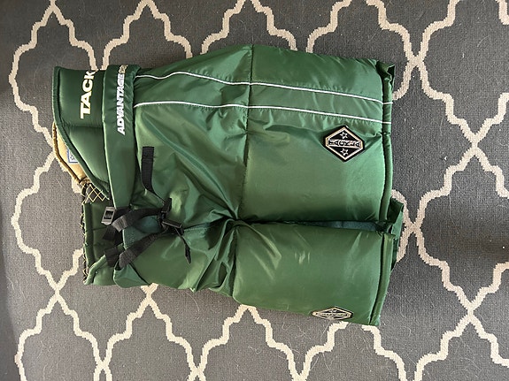 Tackla Advantage 951 jääkiekkohousut junior koko 160L vihreä