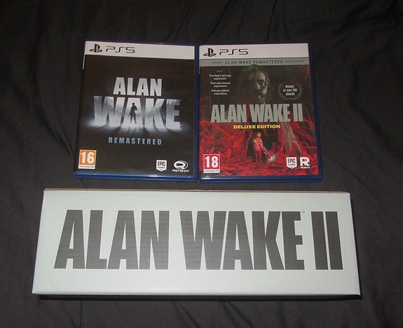Alan Wake 1+2 ja termospullo pakettina