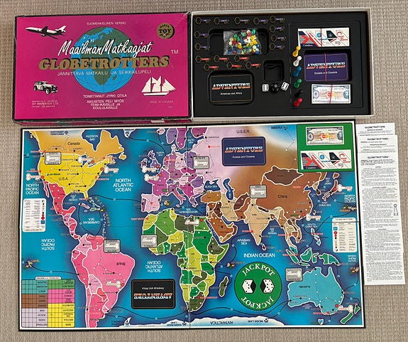 Globetrotters Maailmanmatkaajat lautapeli