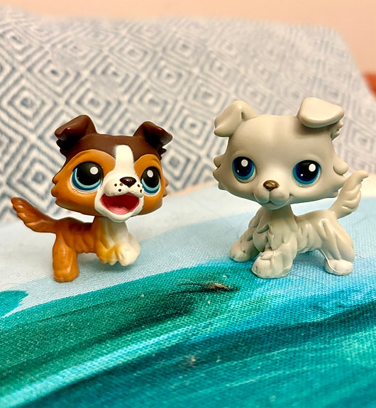 LPS collie harmaa # 363 ja # 237