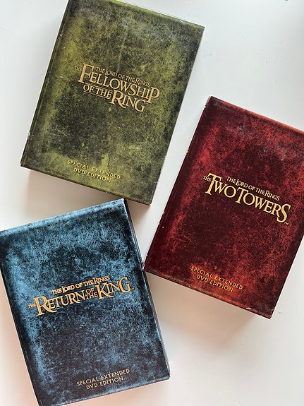 Varattu Lord of the Rings Special Extended DVD Edition -trilogia