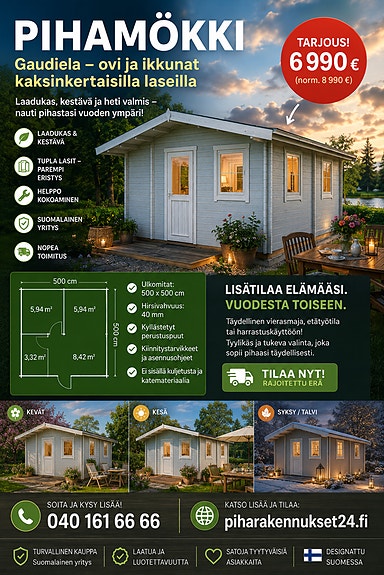 pihamökki / aitta