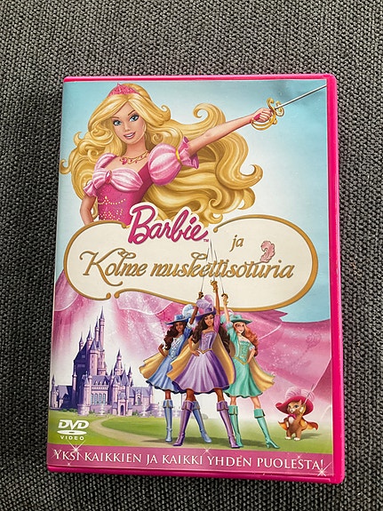 Barbie ja Kolme muskettisoturia DVD