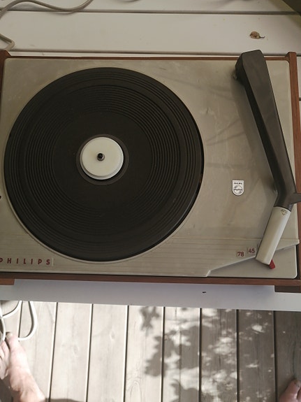 philips vintage levysoitin