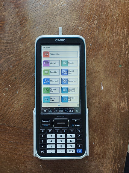 Casio fx-cp400 graafinen laskin
