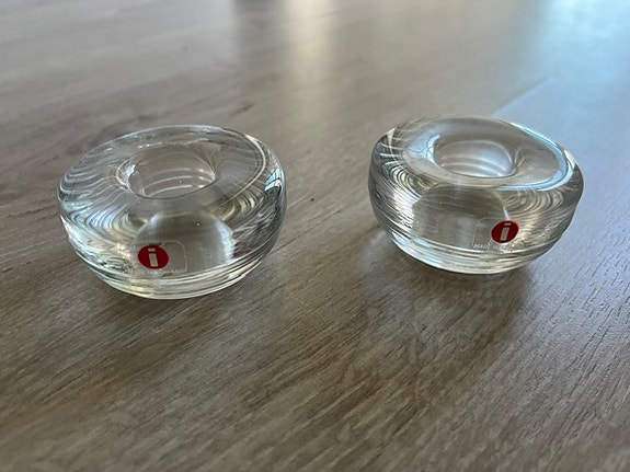 Iittala Maaru kynttilänjalat 2 kappaletta Tapio Wirkkala