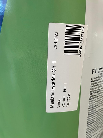 Tikkurila vinha 18l (ruskea/viininpun)