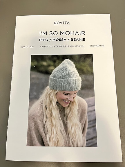 Novita I’m So Mohair pipo ohje