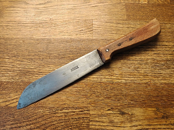 Vanha saksalainen veitsi 29 cm