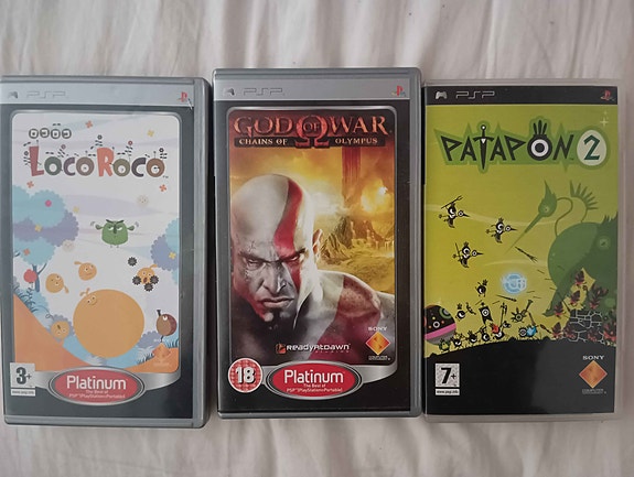 PSP pelejä