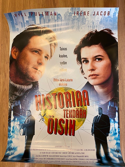 Historiaa tehdään öisin elokuvateatterijuliste 70 x 100 cm