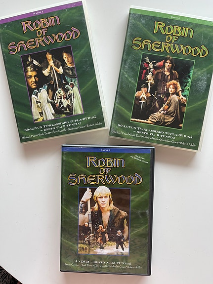Varattu ROBIN HOOD DVD:t
