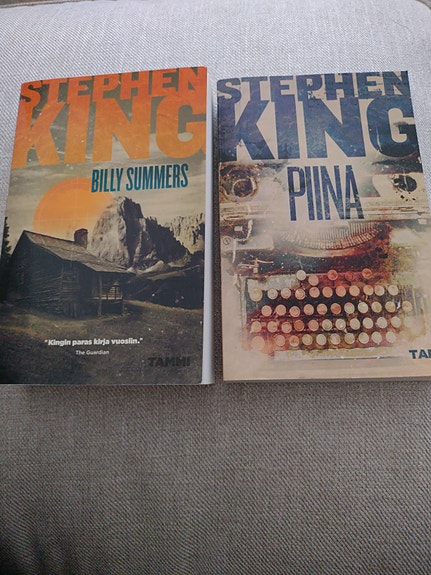 Stephen King Billy Summers ja Piina -kirjat