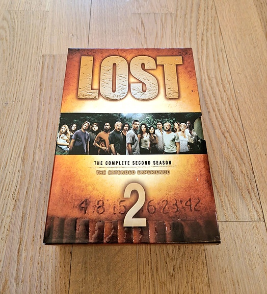 Lost tv-sarja DVD, kaudet 2, 3 ja 4