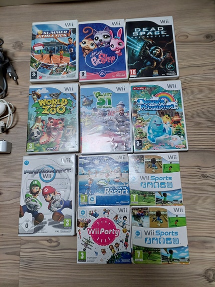 Nintendo Wii pelejä