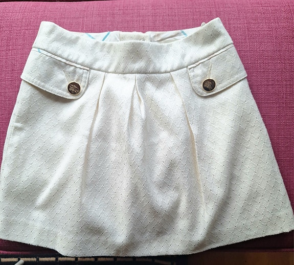 BURBERRY tytön hame 4 v 104 cm