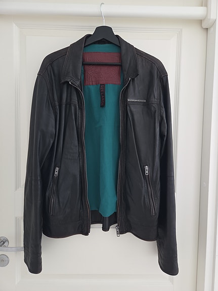 Superdry 100 % nahkatakki