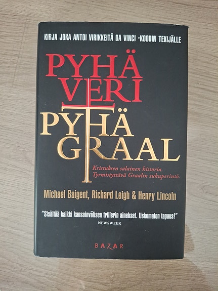 Pyhä veri, pyhä Graal