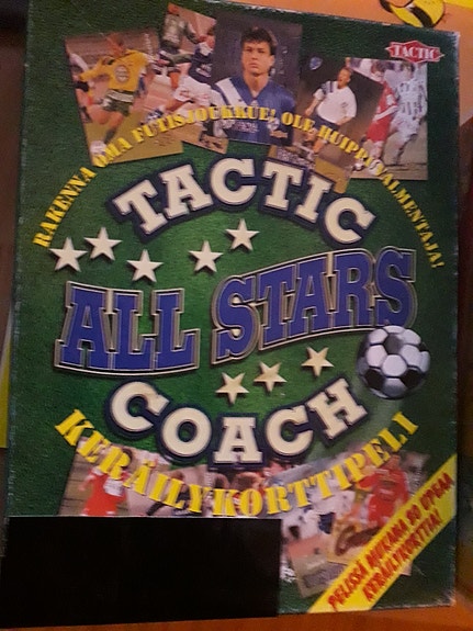 Tactic coach keräilykorttipeli jalkapallo Suomi