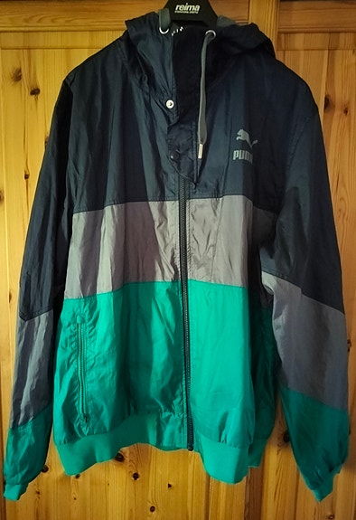 Puma vuorellinen tuulitakki XL