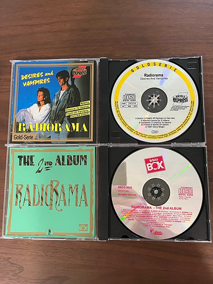 Radiorama - Desires and Vampires ja The 2nd Album Italo Disco