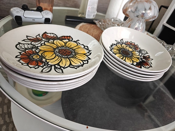 Biltons Staffordshire retro lautaset