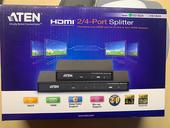 ATEN VS182A HDMI 2/4-port jakaja
