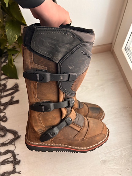 BMW Motorrad ajosaappaat koko 38 ruskea