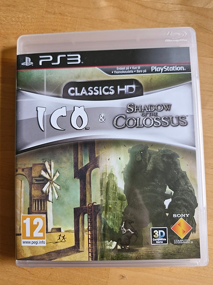 PS3 Ico & Shadow of the Colossus Classics HD peli