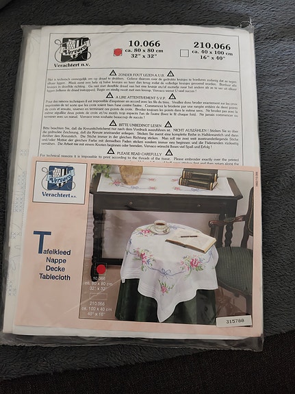 Vervaco kirjonta työ