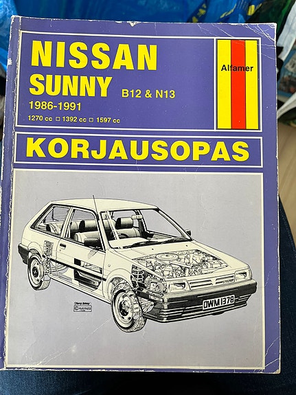 Nissan Sunny 1986–1991 korjausopas
